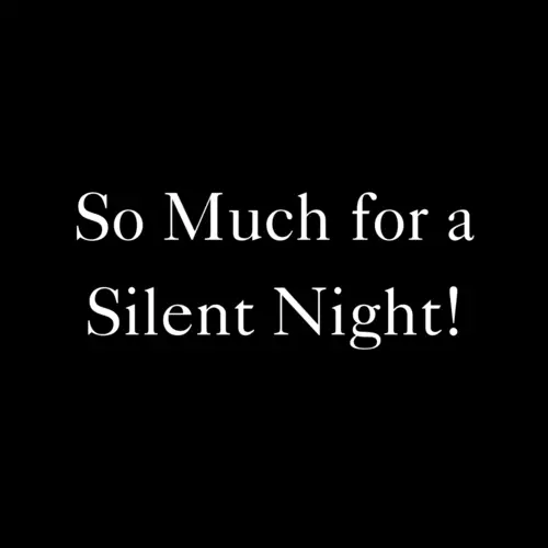 So Much for a Silent Night!